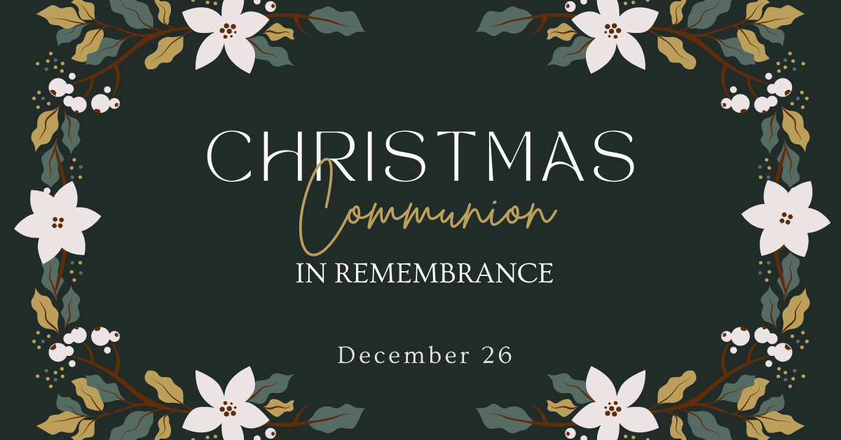 Christmas Communion