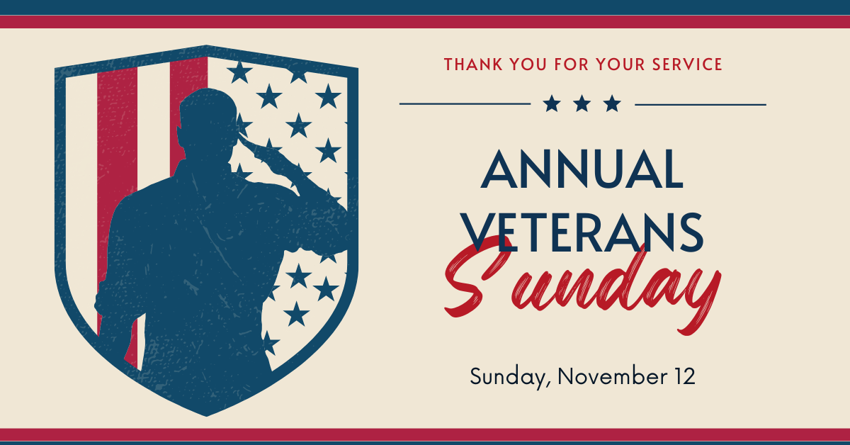 Veteran's Sunday
